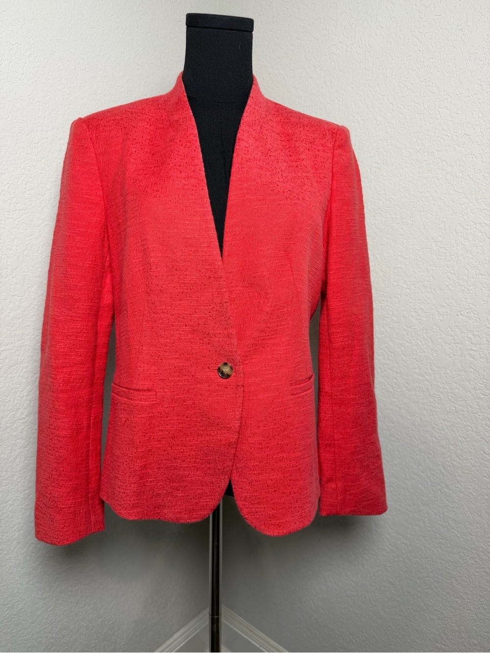 LOFT Coral Single-Button Women's Blazer